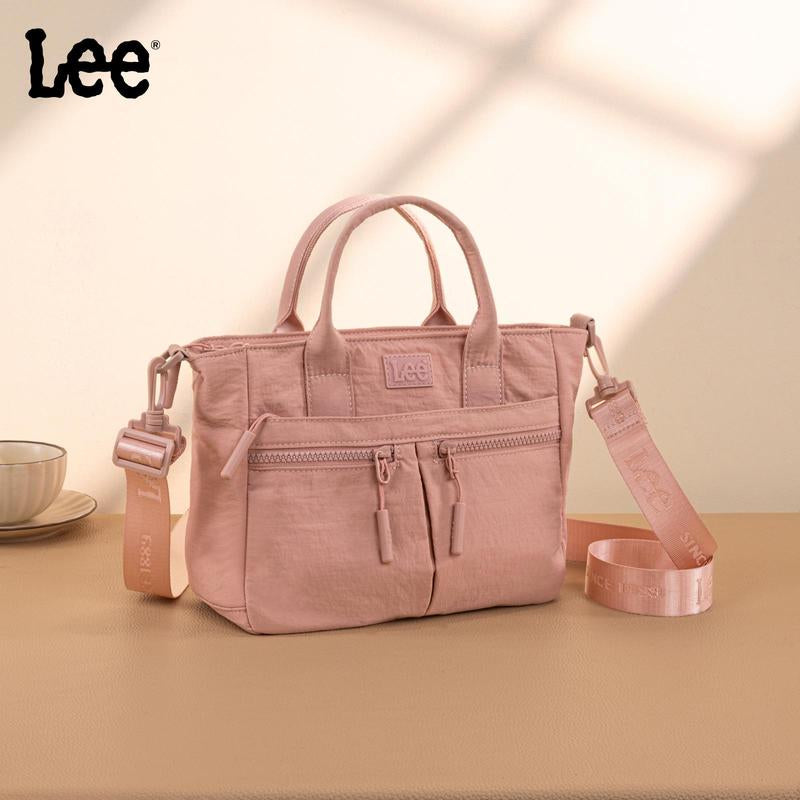 Montana West X Lee Small Crossbody Bag for Women Nylon Tote with Multiple Pockets Perfect Christmas Gift Lightweight Travel Work School Bag