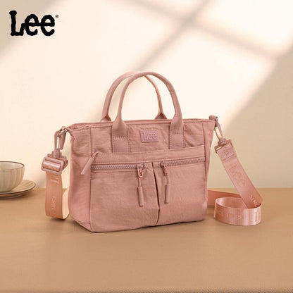 Montana West X Lee Small Crossbody Bag for Women Nylon Tote with Multiple Pockets Perfect Christmas Gift Lightweight Travel Work School Bag