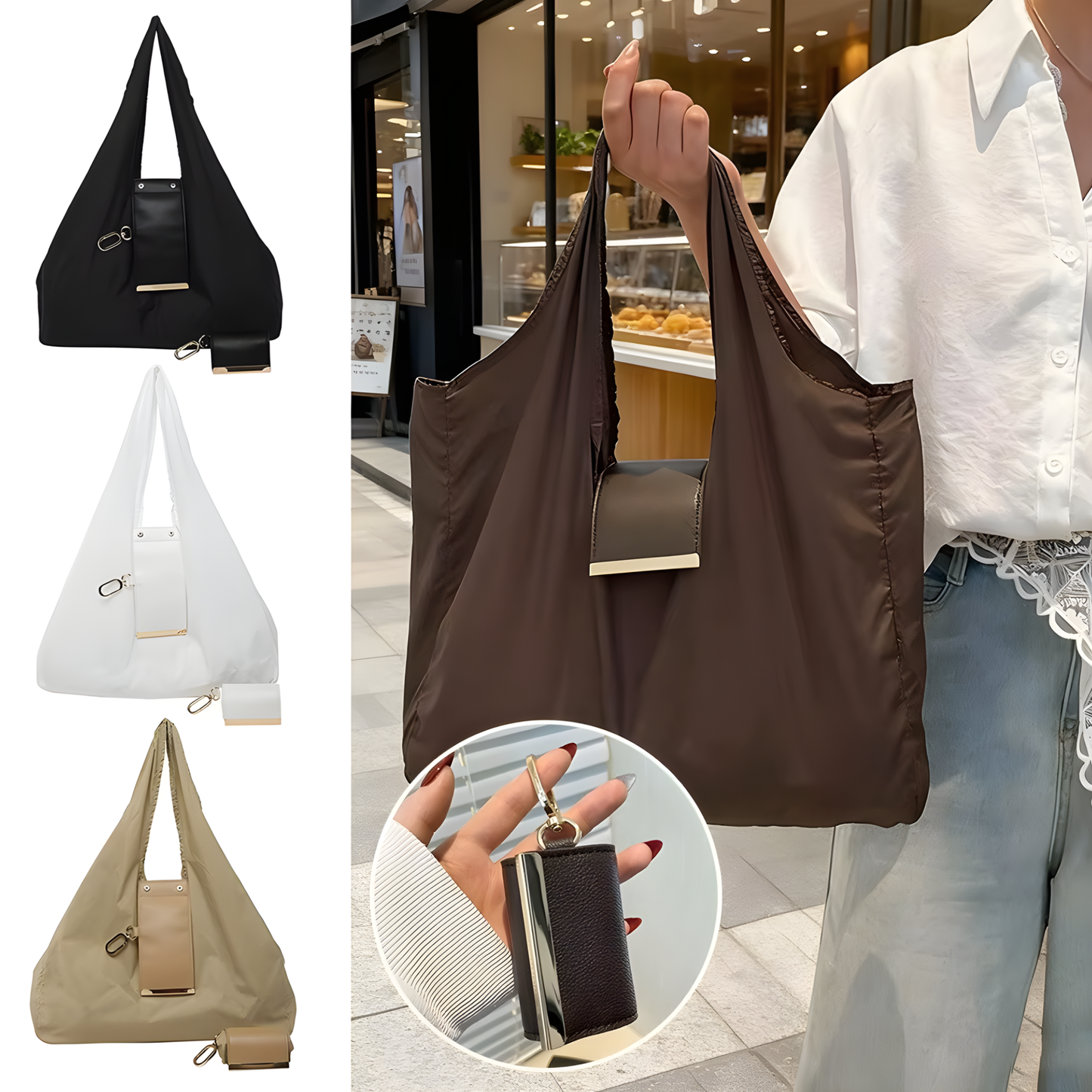 Bolso Tote Plegable