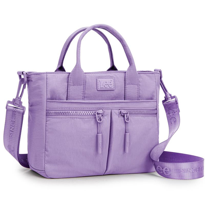 Montana West X Lee Small Crossbody Bag for Women Nylon Tote with Multiple Pockets Perfect Christmas Gift Lightweight Travel Work School Bag