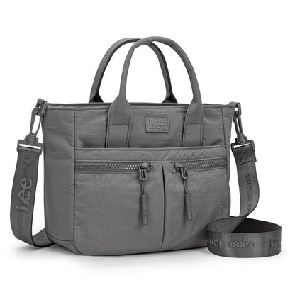 Montana West X Lee Small Crossbody Bag for Women Nylon Tote with Multiple Pockets Perfect Christmas Gift Lightweight Travel Work School Bag