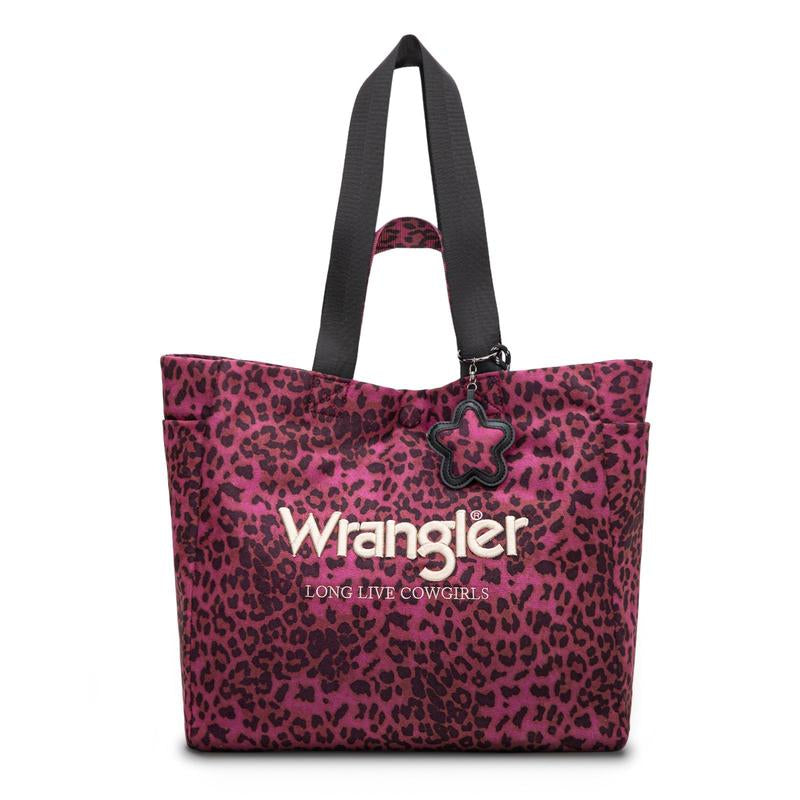Wrangler Large Tote Bag for Women Casual Designer Shoulder Bag Handbag for Travel Work Gym