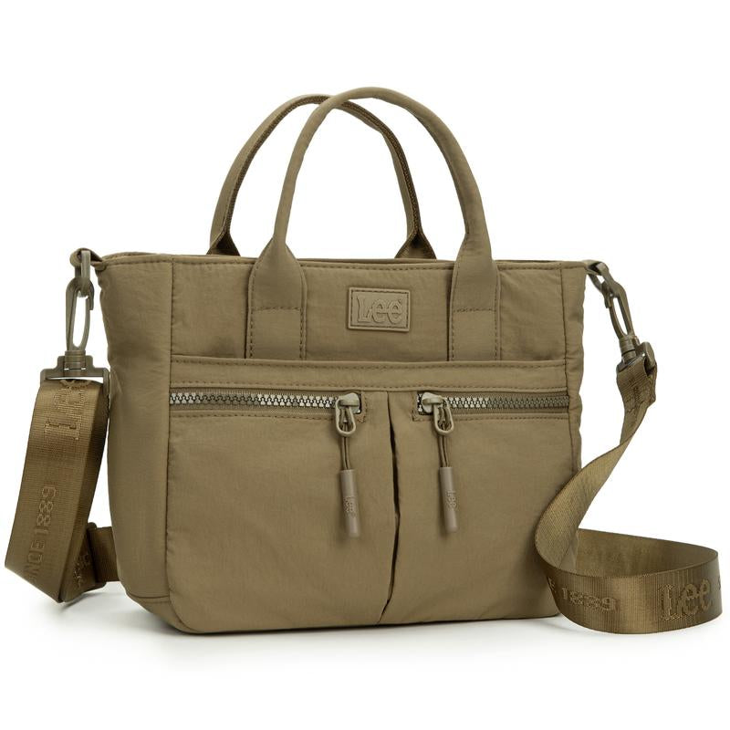 Montana West X Lee Small Crossbody Bag for Women Nylon Tote with Multiple Pockets Perfect Christmas Gift Lightweight Travel Work School Bag