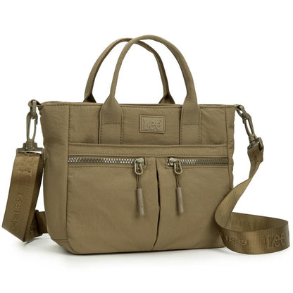 Montana West X Lee Small Crossbody Bag for Women Nylon Tote with Multiple Pockets Perfect Christmas Gift Lightweight Travel Work School Bag