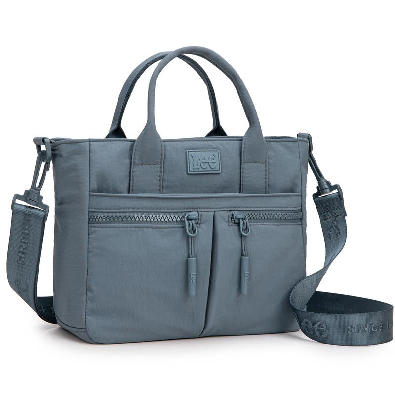 Montana West X Lee Small Crossbody Bag for Women Nylon Tote with Multiple Pockets Perfect Christmas Gift Lightweight Travel Work School Bag